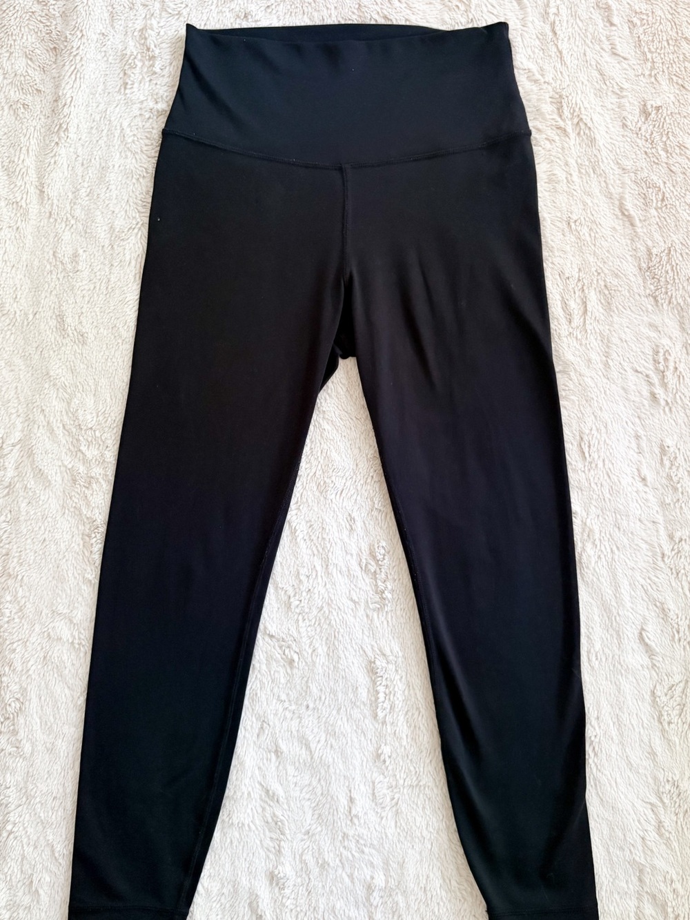 Quince Black High Rise Ultra Soft Leggings Size Medium - Picture 3 of 5